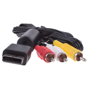 Cable video AV pour PS1 / PS2 / PS3