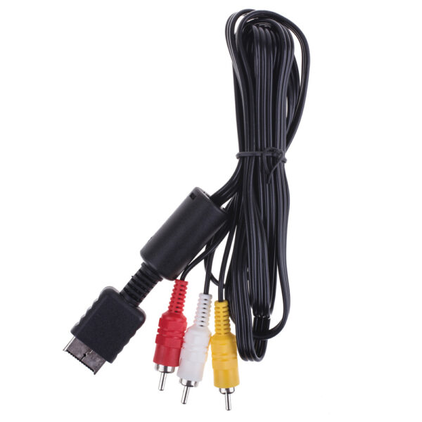 Cable video AV pour PS1 / PS2 / PS3 - Haut