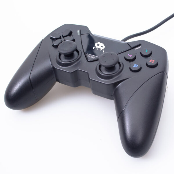 Manette PS3 / PC - Filaire - Noire