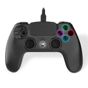 Manette PS4 - Filaire - Noire