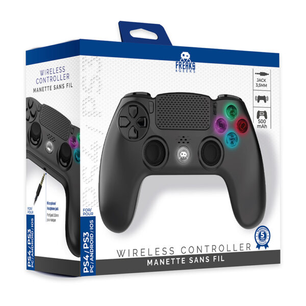 Manette PS4 - Sans fil - Noire