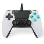 Manette PS5 - Filaire - Noire et blanche