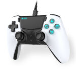 Manette PS5 - Filaire - Noire et blanche