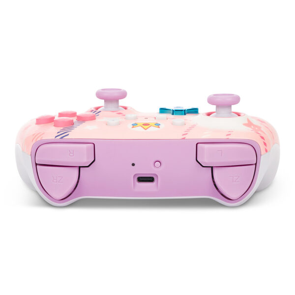 Manette Switch - Sans fil - Princess Peach Plaid