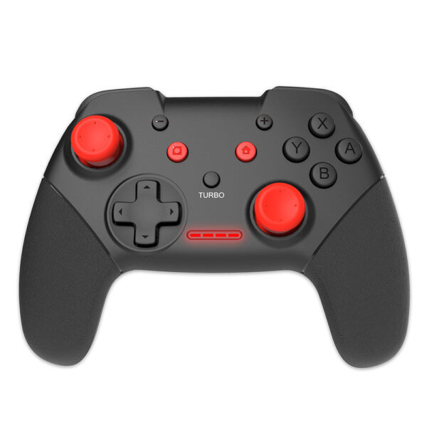 Manette Switch - Sans fil - Noire et rouge