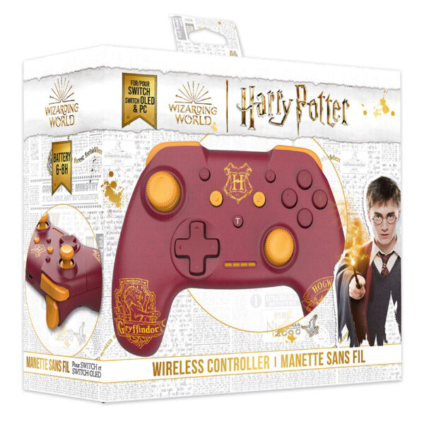 Manette Switch - Sans fil - Harry Potter - Gryffondor - Rouge