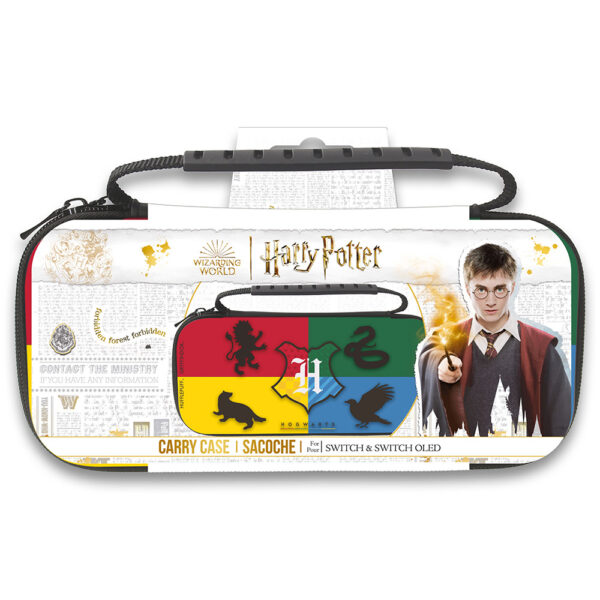 Pochette XL - Nintendo Switch / OLED - Harry Potter - 4 Maisons - Emballage