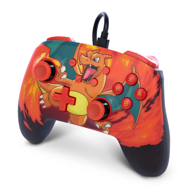 Manette Switch - Filaire - Pokémon - Dracaufeu Vortex