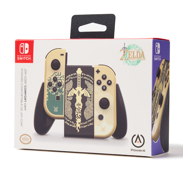 Grip confort pour Joy-Con - Zelda - Master Sword brisée - Boite