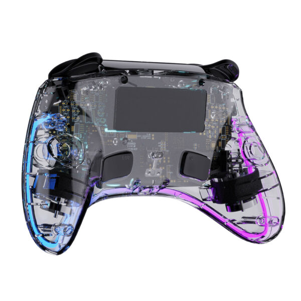 Manette Switch / PC - Sans fil - Transparente