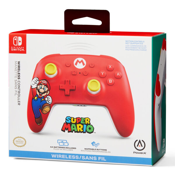 Manette Switch - Sans fil - Mario Joy