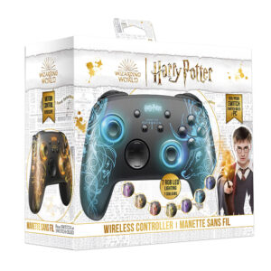 Manette Switch / PC - Sans fil RGB - Harry Potter - Patronus Harry