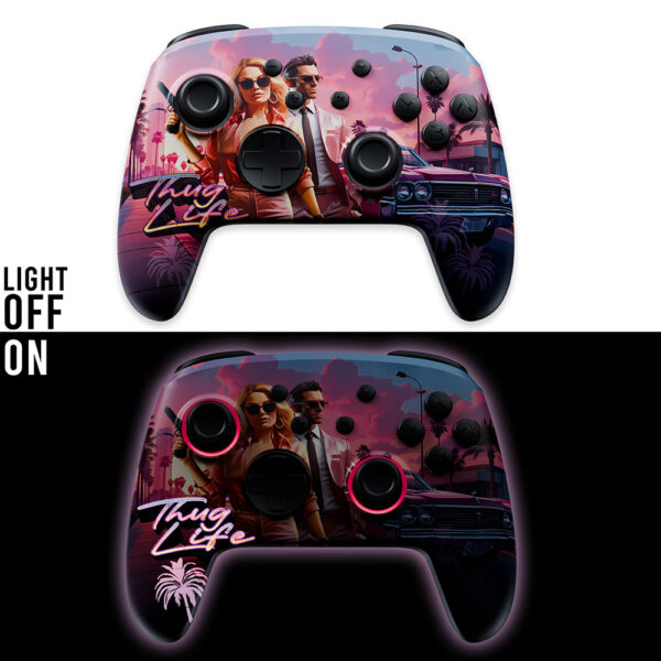 Manette Switch / PC - Sans fil - Thug Life