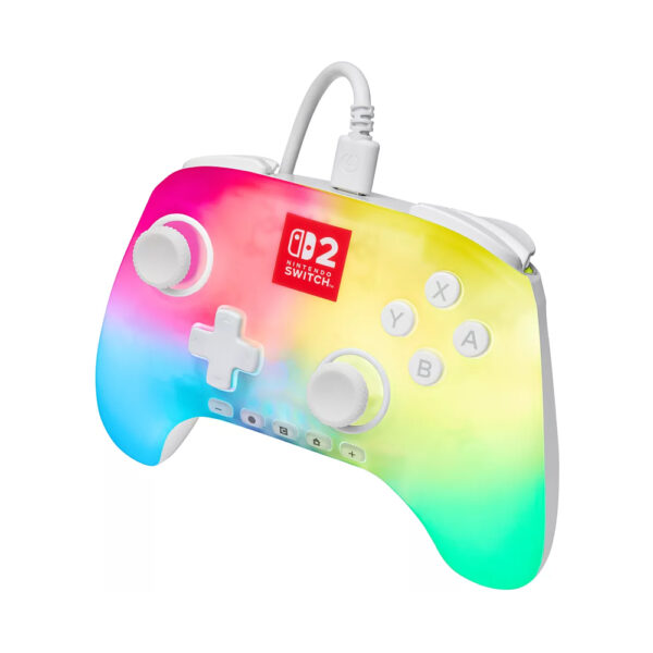 Manette Switch 2 - Filaire - Lumectra Blanche