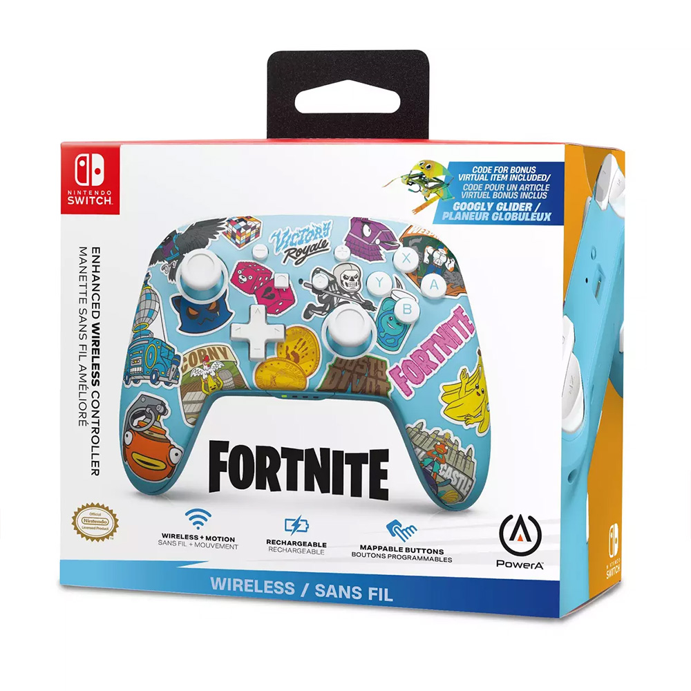 Manette Switch - Sans fil - Fortnite