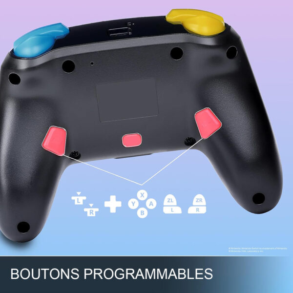 Switch - Manette sans fil - Le monde de Kirby