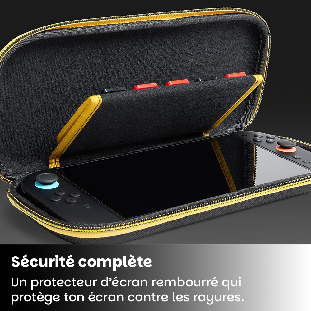 Switch 2 - Sacoche slim - Pikachu Storm