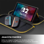 Switch 2 - Sacoche slim - Pikachu Storm