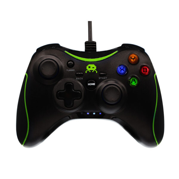 Manette Xbox 360 / PC - Filaire - Noire