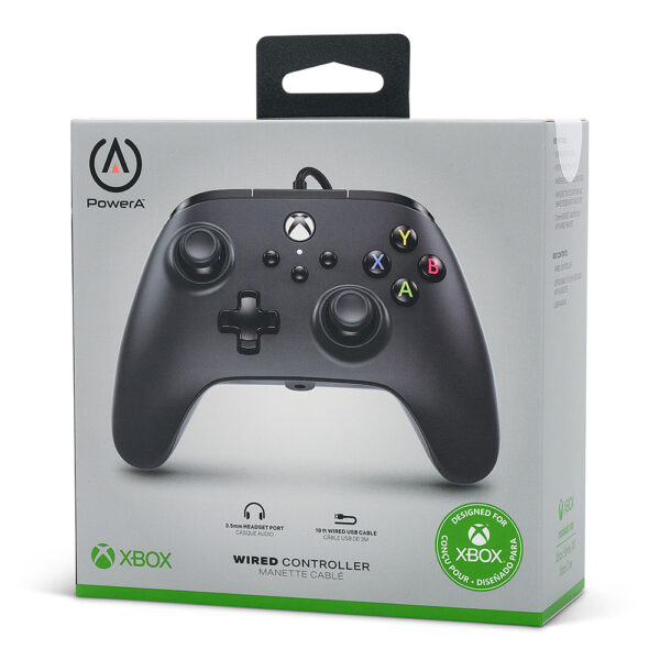 Manette PC / Xbox One / Series X|S - Filaire - Noire