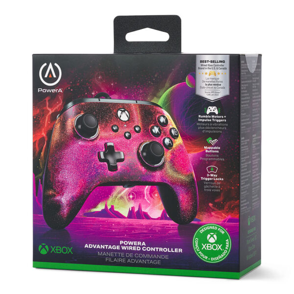 Manette Xbox Series X|S - Filaire - Sparkle Wave