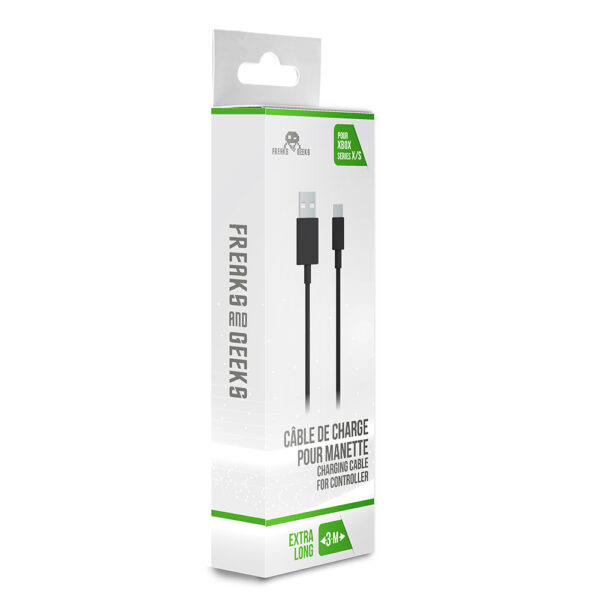 Cable de recharge Xbox Series X Type C (Embout secteur non inclus)