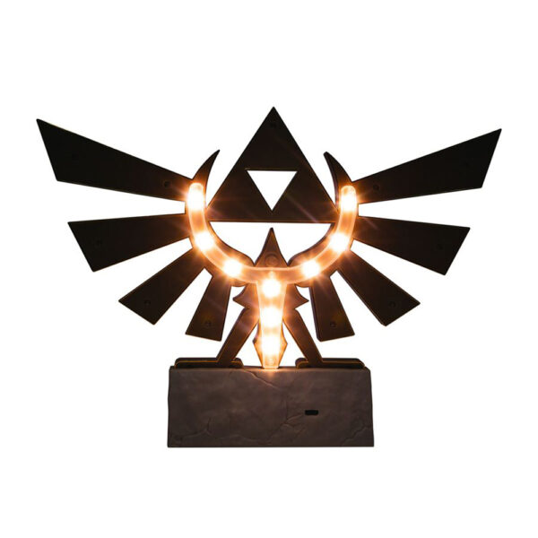 Lampe - Zelda - Ecusson d'Hyrule - Dos