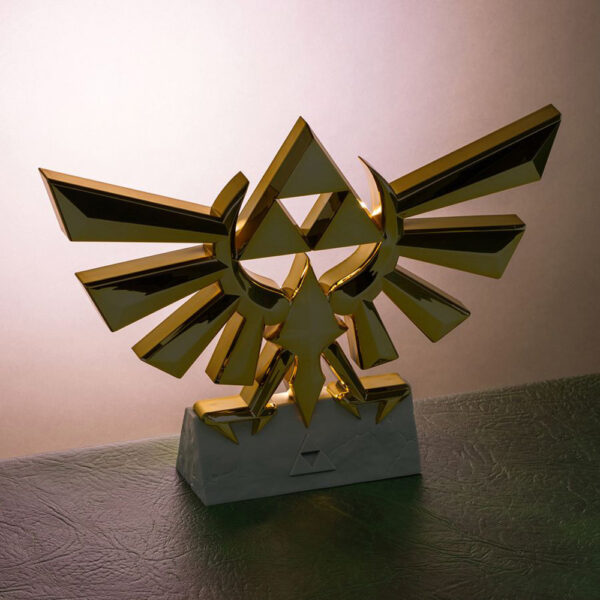 Lampe - Zelda - Ecusson d'Hyrule - Illuminée