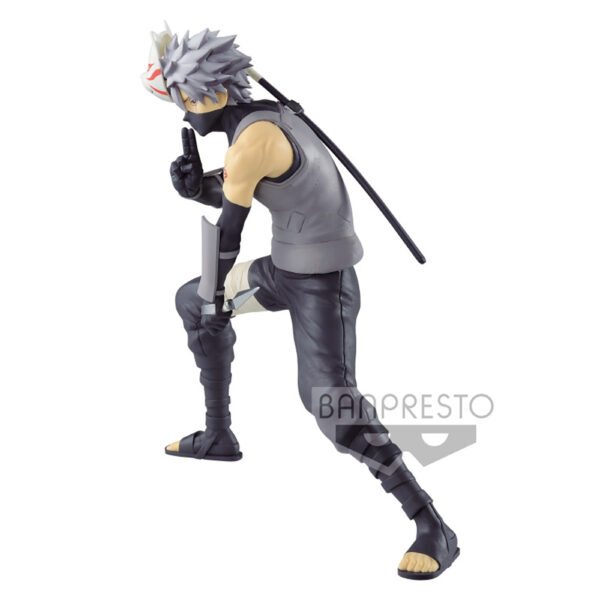 Figurine Naruto Shippuden - Kakashi - 18cm - Vibration Stars - Gauche