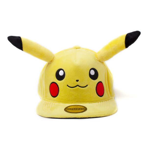 Casquette Pokemon - Pikachu - Face