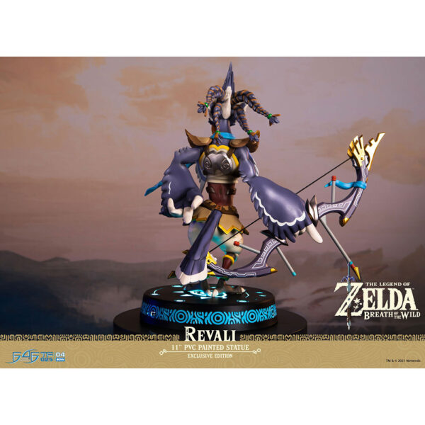 Figurine Zelda Breath of the Wild - Revali - 28cm - Dos