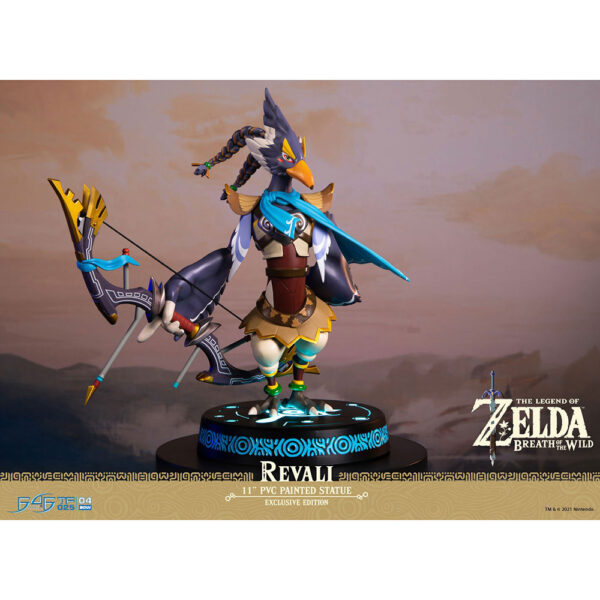 Figurine Zelda Breath of the Wild - Revali - 28cm - Face