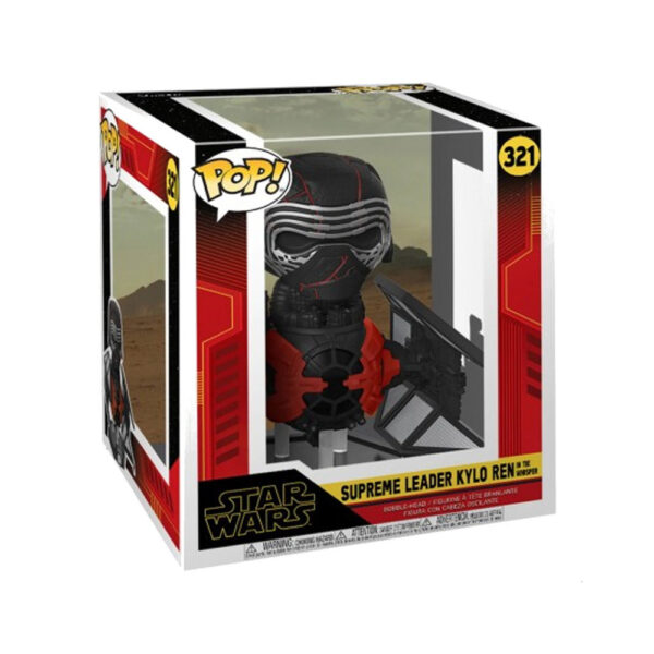 Funko Pop! - Star Wars - Deluxe Star Wars Ep 9 - Supreme Leader Kylo Ren - Dans boite