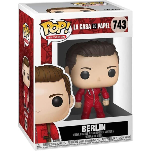 Funko Pop! 743 - La casa de papel - Berlin - Dans boite