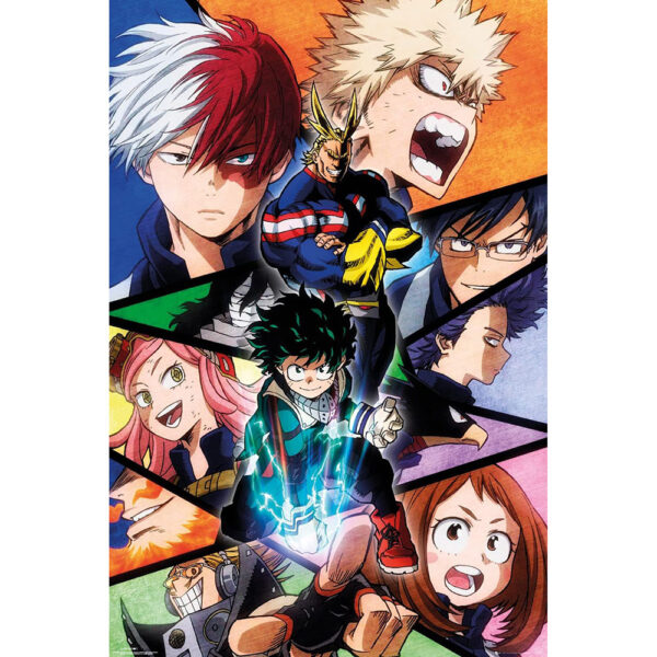 Maxi Poster My Hero Academia - Mosaique de personnages