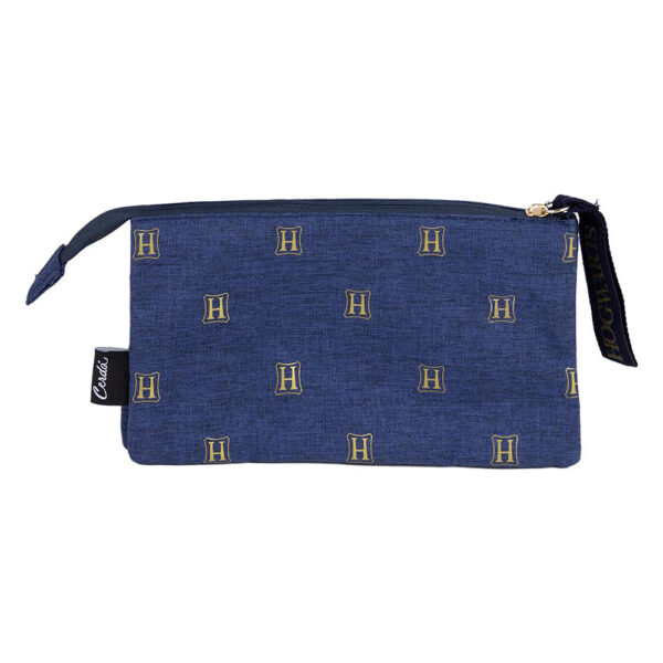 Trousse 3 compartiments - Harry Potter - Hogwarts - Dos