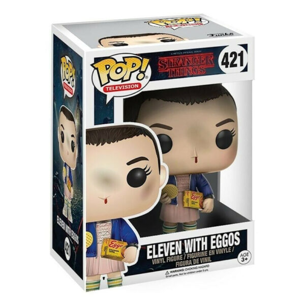 Funko Pop! 421 - Stranger Things - Eleven avec Eggos - Dans boite