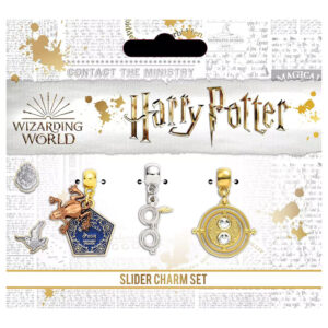 Bijou Harry Potter - Set de Charms - Retourneur de temps / Lunettes d’Harry / Chocogrenouille