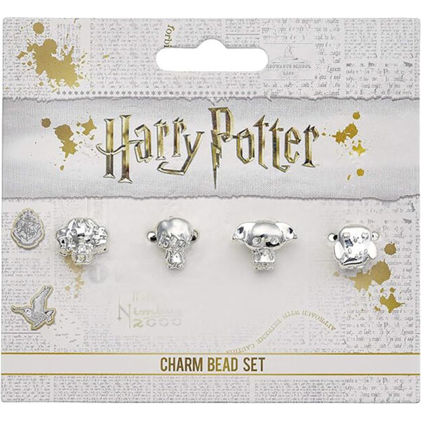 Bijoux - Set de 4 perles - Chibi - Harry Potter - Emballage