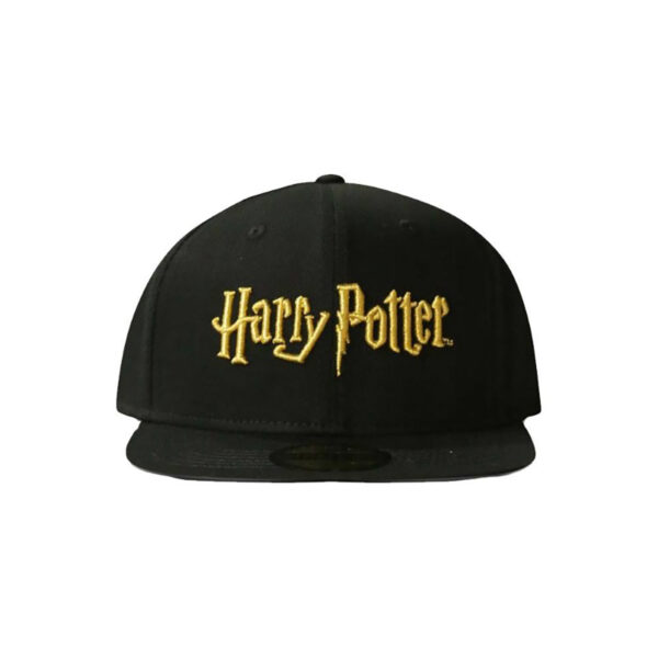 Casquette Harry Potter - Noire - Face