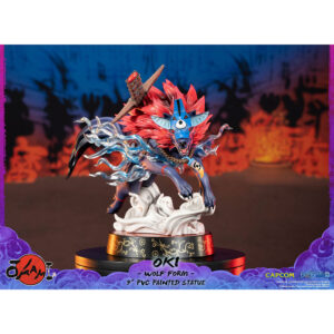 Figurine Okami - Oki Wolf - 21cm - Face