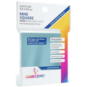 Lot de 50 protege-cartes souples - 53x53mm - GameGenic