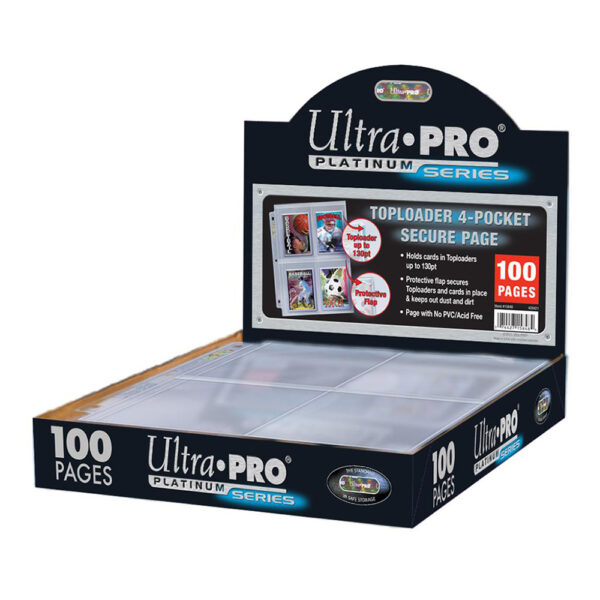 Lot de 100 pochettes de classeur - UltraPro - Platinum 4