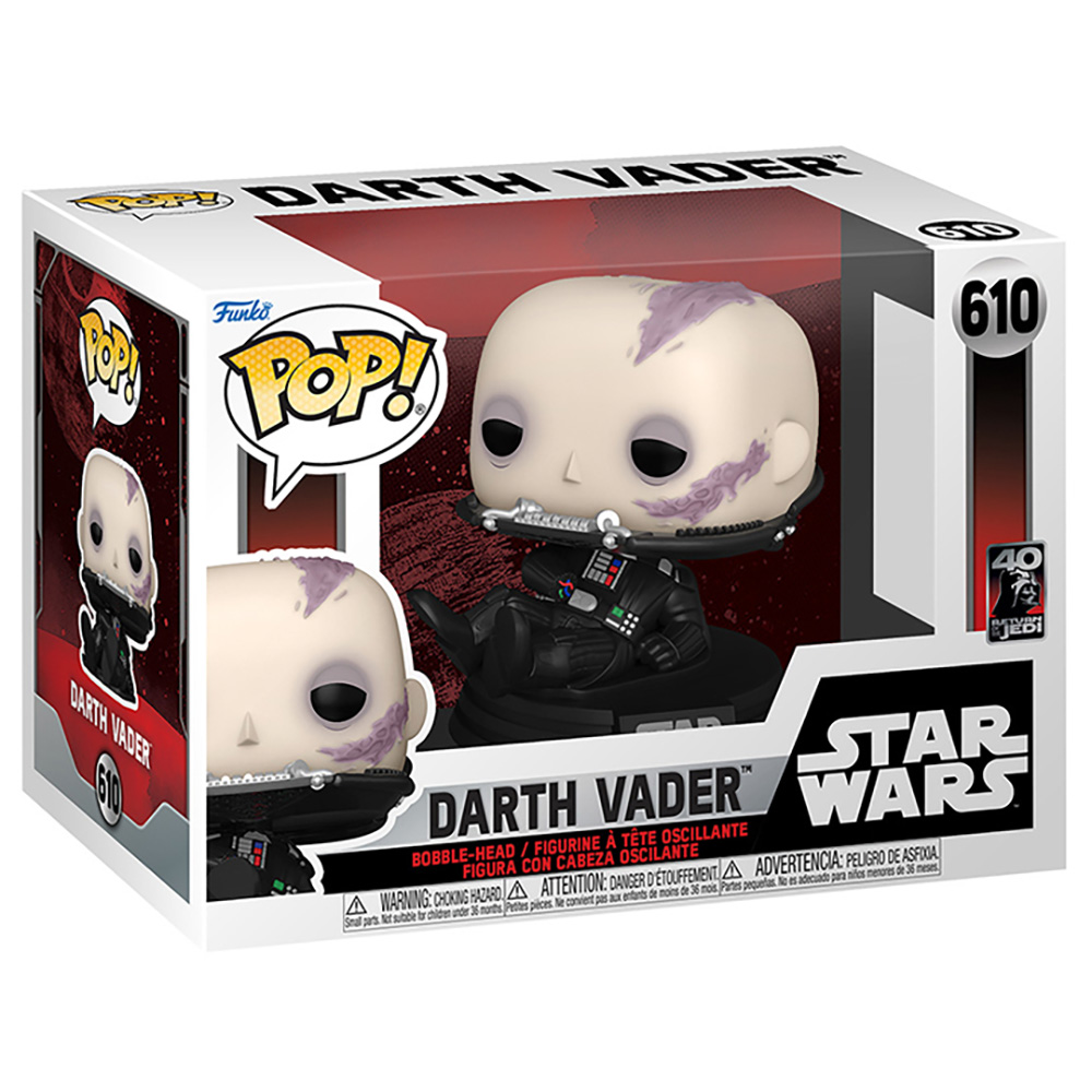 Funko Pop Dark vador 610 - Star Wars - Le retour du jedi 40th