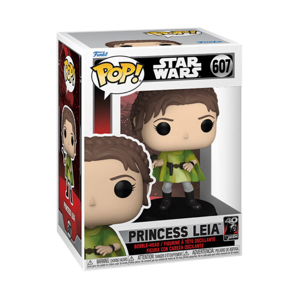 Funko Pop! 607 - Star Wars - Le retour du jedi 40th - Leila - Dans boite