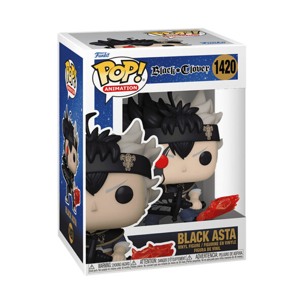 Funko Pop! 1420 - Black Clover - S2 - Black Asta - Dans boite