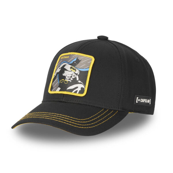 Casquette Capslab - DC Comics - Batman - Noire et jaune