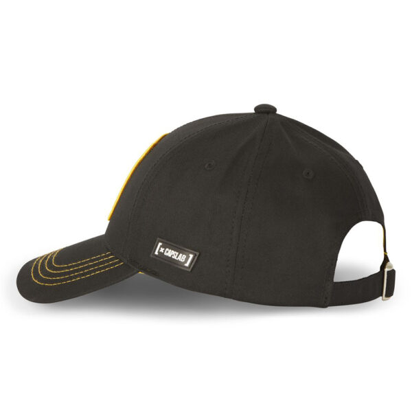 Casquette Capslab - DC Comics - Batman - Noire et jaune - Côté