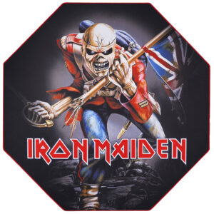 Tapis de sol gamer antiderapant - Iron Maiden - The Trooper - Haut