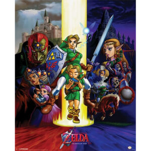 Poster Zelda - Ocarina of time